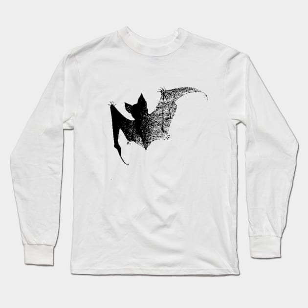 Bat Long Sleeve T-Shirt by SenecaReads